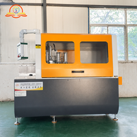 Machine de découpe CNC d'aluminium entièrement automatique à alimentation horizontale pour pièces automobiles, avec lame de scie multi-barres de 550 mm, pour usine de machines