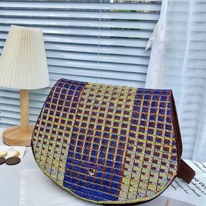 <span class=keywords><strong>Borsa</strong></span> a Tracolla con Design Texturizzato e Cinghia Regolabile, Essenziale per il Pendolare Quotidiano, Stile Alla Moda - Product Image 4