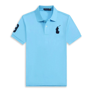 <span class=keywords><strong>Polo</strong></span> da Golf Estiva per Uomo, Taglie S-2XL, 100% Cotone <span class=keywords><strong>di</strong></span> Alta Qualità, Personalizzabile con Logo Ricamato, Manica Corta - Product Image 5