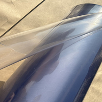 Nappe de Surface brillante de rouleau de feuille de PVC transparent transparent de 1.5mm-2mm d'épaisseur pour la couverture de Table à manger et le Film d'emballage