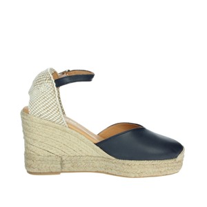 Val Pico platino espadrillas comodi sandali con zeppa - Product Image 4