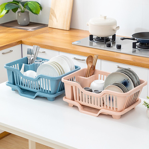 Escurridor de Platos Plegable de Doble Capa de Plástico PP, Escurridor, Estante de Almacenamiento para Secar Cucharas, Tenedores, Apto para Lavavajillas, Ecológico - Product Image 3