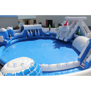 Équipement de parc aquatique château sautant de bébé baleine avec toboggan et <span class=keywords><strong>piscine</strong></span> <span class=keywords><strong>jeux</strong></span> d'eau gonflables commerciaux de toboggan aquatique pour enfants adultes - Product Image 5