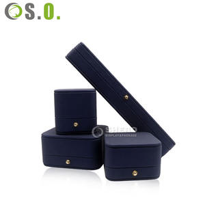 Cajas de Embalaje de Joyería al por Mayor para Collares de Lujo, Juego de Cajas de Regalo de Joyería, Nuevo Diseño, Estuche de Joyería de Cuero PU para Colgantes - Product Image 3