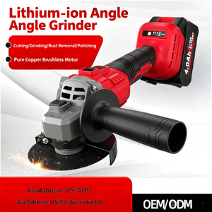 Cordless Angle Grinder 18-21V Lithium Battery Brushless Motor AG-03 For Home Use - Product Image 4