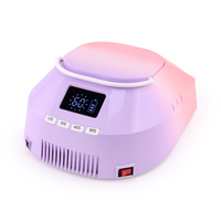 86w Hybrid Pro Cure Uv-Led Nail Lamp Professional High Power Curing Nail Machine Equipement pour le nail art Salon
