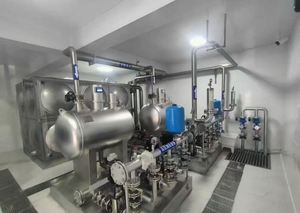 Pompe centrifuge multi-étages DN40CDLF en acier inoxydable, équipement d'alimentation en eau à pression constante, conversion de fréquence (sans variateur) - Product Image 2