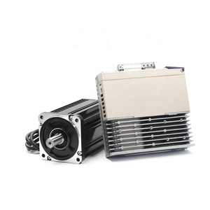 Factory Direct Sales 1kw 220V 4nm CE Quality 80mm 2500rpm AC Servomotor Motor and Driver for <b>Engraving</b> <b>Machine</b> - Product Image 2