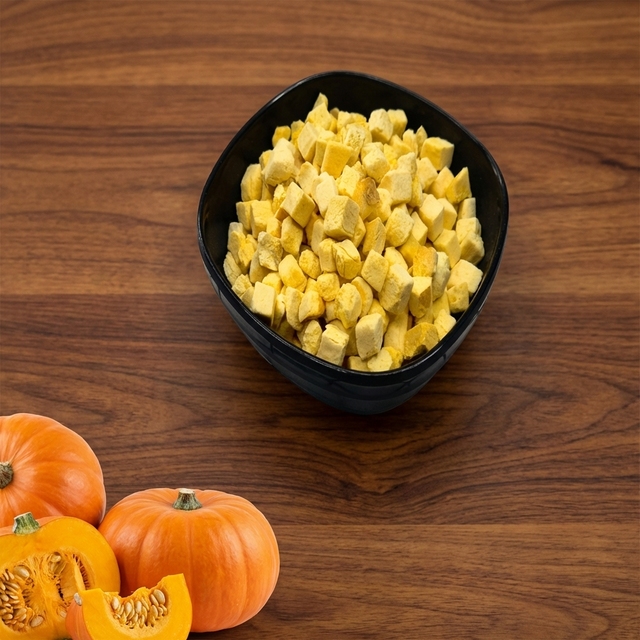 Wholesale Factory Price Pure Natural Freeze Dried Pumpkin Cubes