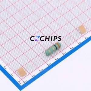 Résistance traversante KNP300JR-73-3R, composant traversant (THT), D6.5xL17.5mm, bobinée, 3 Ohms, 5%, 3W - Product Image 1