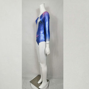 <span class=keywords><strong>À</strong></span> Manches Longues Pas Cher Bon Tissu Extensible En Gros Réservoir De Gymnastique Justaucorps <span class=keywords><strong>Ballet</strong></span> Filles - Product Image 2