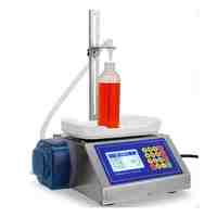 Pompe péristaltique semi-automatique CSY-1200 avec balance pour le remplissage de boissons, produits chimiques, yaourts, beurre de cacahuètes