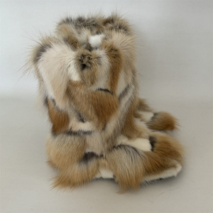 Женские зимние сапоги из натурального Лисьего меха - Product Image 6