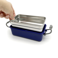 Meilleure vente Boîte à lunch Bento Boîte à bento alimentaire sans Bpa Boîte à lunch en acier inoxydable pour enfants