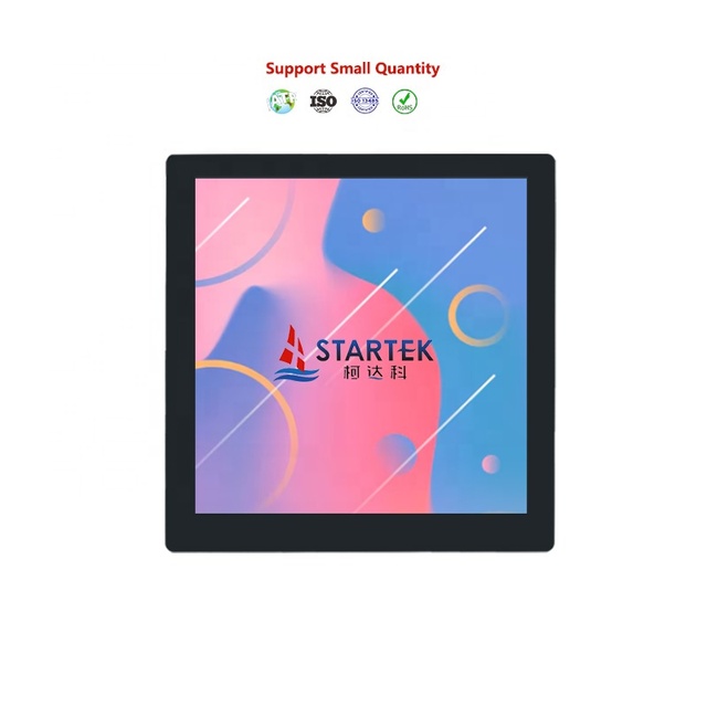 4 Inch Square LCD 720*720 UART Interface IPS HMI LCD Display Module with Capacitive Touch Panel