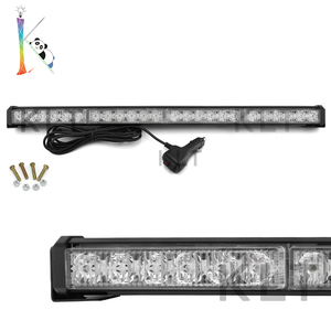 Focos LED para Motocicleta <span class=keywords><strong>Calite</strong></span>, 20W, 12-24V, Luz Blanca y Amarilla de Advertencia de Emergencia, Ajuste Universal - Product Image 1