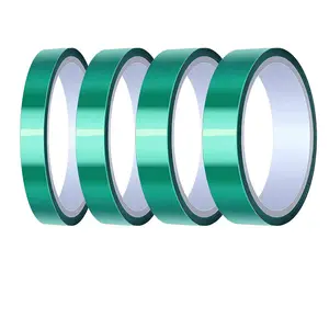 Wholesale High Temperature Green Powder Coating Masking PET Tape  Manufacturer and Supplier