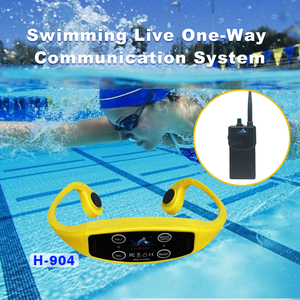 Thời gian thực thông tin liên lạc xương dẫn Tai nghe h904 không thấm nước FM không dây bơi đào tạo tai nghe với sạc từ tính - Product Image 3