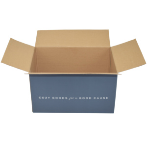 Biểu Tượng Tùy Chỉnh In Bền Gấp Giấy Các Tông Sóng Di Chuyển Gửi Thư Carton Vận Chuyển Hộp Bao Bì Cho Doanh Nghiệp Nhỏ - Product Image 2