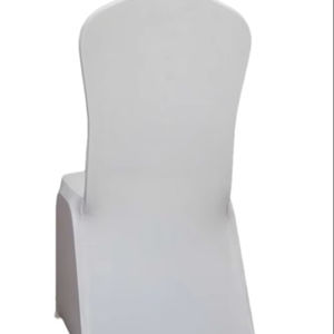 Housse de chaise en spandex avec jupe, taille personnalisée, extensible, durable, lavable en machine, style classique pour mariage, événement, hôtel - Product Image 1