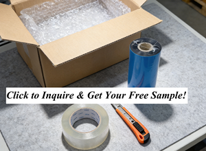 ริบบิ้นถ่ายโอนความร้อน 110 มม.*300 ม. ชนิดแว็กซ์เรซิ่น LC201 พิมพ์คมชัด/ติดทนนาน ใช้ได้กับเครื่องพิมพ์ <span class=keywords><strong>Sato</strong></span>, TSC, Brady - Product Image 4