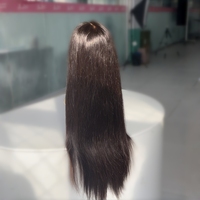 Peluca de Cabello Humano Virgen Starose de la Más Alta Calidad, Color Natural Suave, con Frente de Encaje HD Extrafino y Forro de Seda