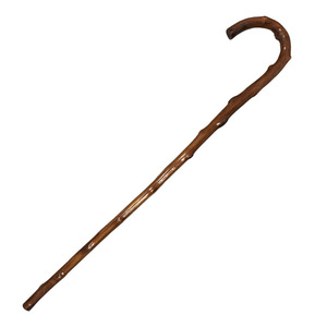 Bâton de marche en bois 88 cm, matériau naturel en bois d'arbre, pour la randonnée et les activités de plein air - Product Image 1