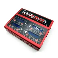 Chargeur intelligent EV-PEAK CQ3 100Wx4 6S avec carte adaptateur JST-XH pour batteries LiPo, LiFe, NiMH, NiCd, UAV – Chargeur rapide intelligent