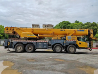 Grue mobile d'occasion de 80 tonnes à capacité de levage pour camion XCT80 Camion hydraulique à flèche télescopique avec grue