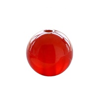 Perles rondes en Agate rouge naturelle, pierres précieuses à facettes pour la fabrication de bijoux, colliers, bracelets et boucles d'oreilles, DIY, pièces, 10mm