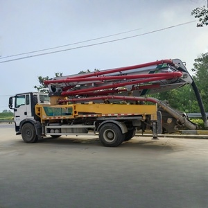 中古<span class=keywords><strong>37m</strong></span>ブーム120m ³/h生産性HOWOシャーシ油圧コンクリートポンプトラックHB37V (HOWO) - Product Image 4