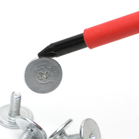 Tournevis Pozidriv isolé OEM contre les surtensions de 1000V VDE avec finition oxyde noir, pointe magnétique de 100 mm pour usage bricolage