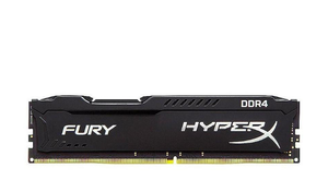 Memoria RAM DDR4 de 16GB y 3200MHz, Kingston HyperX FURY CL18 de 288 Pines, Modelo HX432C18FB/16-SP para Juegos de PC - Product Image 1
