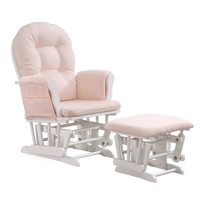 Fauteuil à bascule en bois multifonctionnel personnalisable pour l'allaitement maternel, dossier inclinable réglable, fauteuil de repos, marque OEM