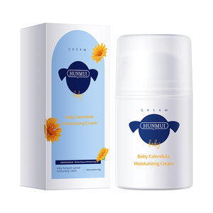HUNMUI Baby <span class=keywords><strong>Calendula</strong></span> <span class=keywords><strong>crema</strong></span> idratante Stock di fabbrica organico delicato per la cura della pelle Anti-secchezza lenitivo per il viso e il corpo del bambino <span class=keywords><strong>crema</strong></span> - Product Image 1