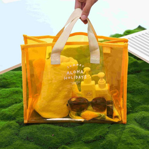 Borse da Spiaggia in PVC Personalizzate, Borsa Impermeabile in PVC TPU Trasparente Olografica Laser, Borsa Estiva da Spiaggia per Donne - Product Image 4