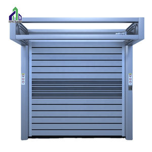 Porta a Spirale Industriale JAD in Acciaio ad Alta Velocità, Pannello Rigido, Serranda Avvolgibile Moderna per Officina con Apertura Rapida - Product Image 1