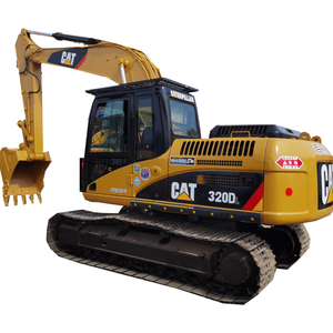 Excavadora de orugas Caterpillar 320d CAT 320D original de Japón usada con componente de motor central - Product Image 1