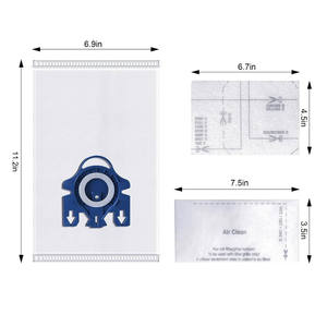 Sac filtrant 3D Airclean pour <span class=keywords><strong>aspirateur</strong></span> <span class=keywords><strong>Miele</strong></span> Type GN S5000-S5999 S8000-S8999 Classic <span class=keywords><strong>C1</strong></span> - Product Image 3