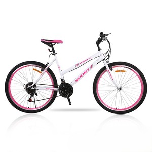 Bicicleta de montaña para <span class=keywords><strong>mujer</strong></span> de 26 pulgadas con frenos en V Bicicleta cómoda de ciudad y sendero para ciclismo de ocio Perfecto para damas y niñas - Product Image 6