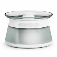 Fontaine pour animaux de compagnie à double réservoir 2,5 L avec séparation eau propre/eau sale et radar 360°, vente en gros OEM