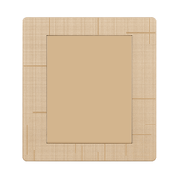 Prix réduit Nouveau design Grand panneau 86*91mm Plaque vierge Conversion murale et prise (électrique)