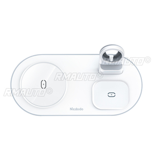 แท่นชาร์จไร้สายแม่เหล็ก Mcdodo 3-in-1 รองรับ QC PD ชาร์จเร็วสูงสุด 20W สำหรับ iPhone และ Apple Watch - Product Image 1