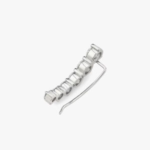 Nouvelles boucles d'oreilles de luxe en diamants multi-pierres de taille brillante cultivés en laboratoire, OEM ODM personnalisées en or 14K/18K/22K pour femmes, 1,7 carat, percées au laser - Product Image 4