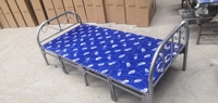 Lit simple pliant en métal robuste, base de lit en acier pour chambre à coucher, chambre d'amis, mobilier de maison - Vente en gros