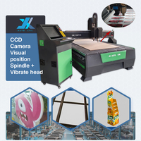 Routeur CNC JX AUTO 2030 1325 avec tête de couteau vibrante caméra ccd routeur multi-usage