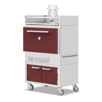 Barbecue de table pour jardin, en acier inoxydable, pour restaurant