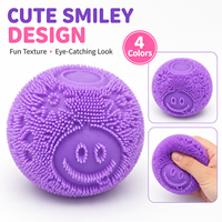 Nouveau produit : Boîte à boules moelleuses, facile à presser, texture douce et rebondissante, jouet relaxant anti-stress pour les enfants de 5 à 7 ans