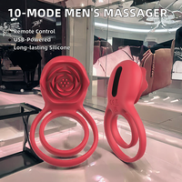 Masseur de prostate sans fil pour hommes, 10 modes de vibration, appareil d'exercice pelvien Kegel pour la santé de la prostate, jouets sexuels
