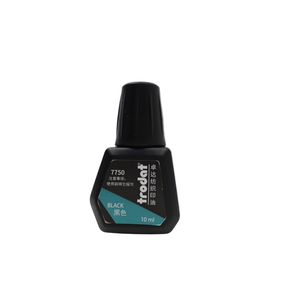 Trodat 7750 tinta de tela negra lavable 10ml para sello de marcado textil en <span class=keywords><strong>ropa</strong></span> <span class=keywords><strong>infantil</strong></span> para uso de Oficina no es fácil de desvanecer - Product Image 4